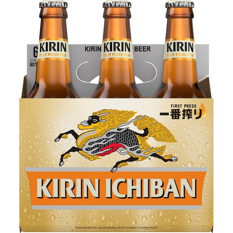 Kirin Ichiban 6-Pack Bottles - ShopBourbon.com