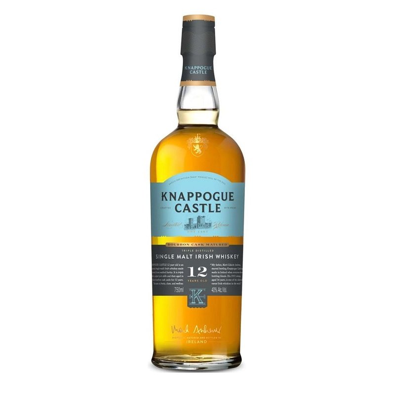 Knappogue Castle 12 Year Old Bourbon Cask Matured Single Malt Irish Whiskey - ShopBourbon.com