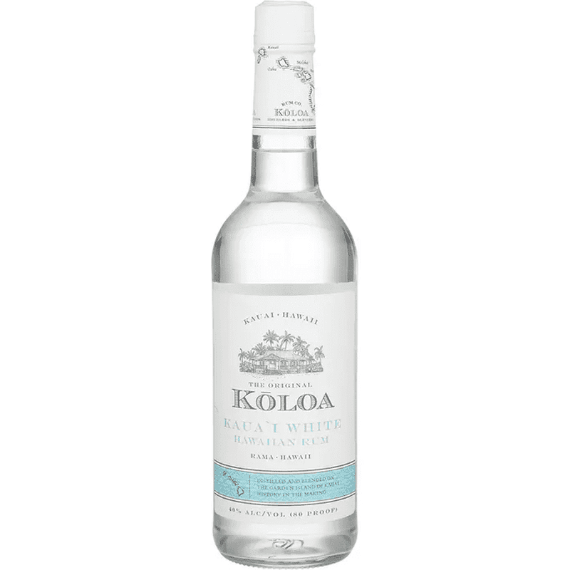 Koloa Kaua'i White Hawaiian Rum - ShopBourbon.com