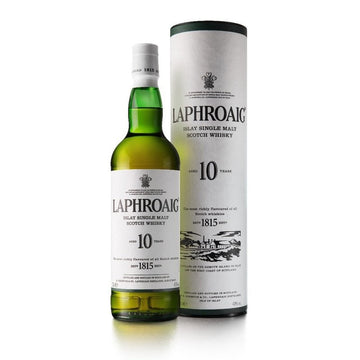 Laphroaig 10 Year Old Islay Single Malt Scotch Whisky - ShopBourbon.com