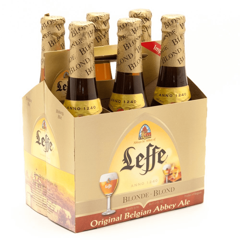 Leffe Blonde 6-Pack Bottle - ShopBourbon.com