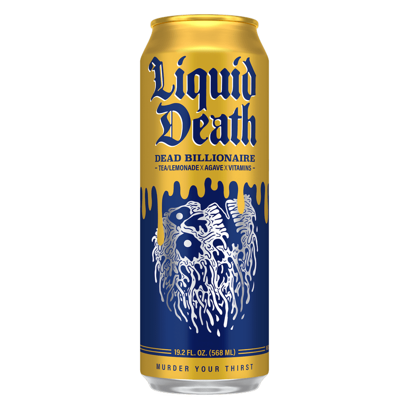 Liquid Death Dead Billionaire Iced Tea - ShopBourbon.com