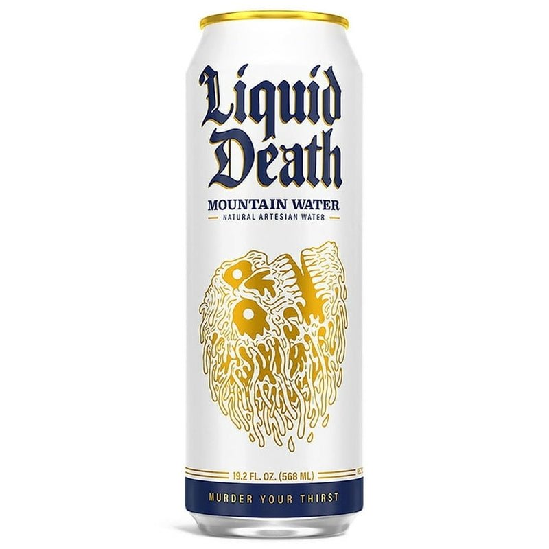 Liquid Death Mountain Water 19.2oz Can - ShopBourbon.com