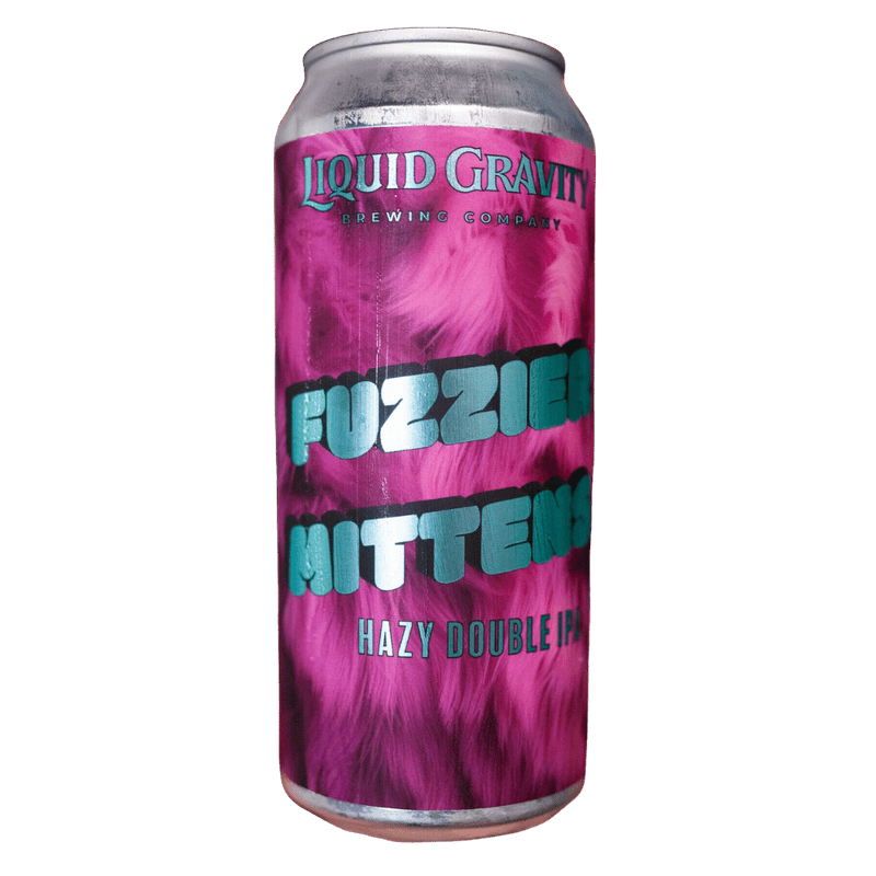 Liquid Gravity Fuzzier Mittens DIPA Beer Single Can - ShopBourbon.com