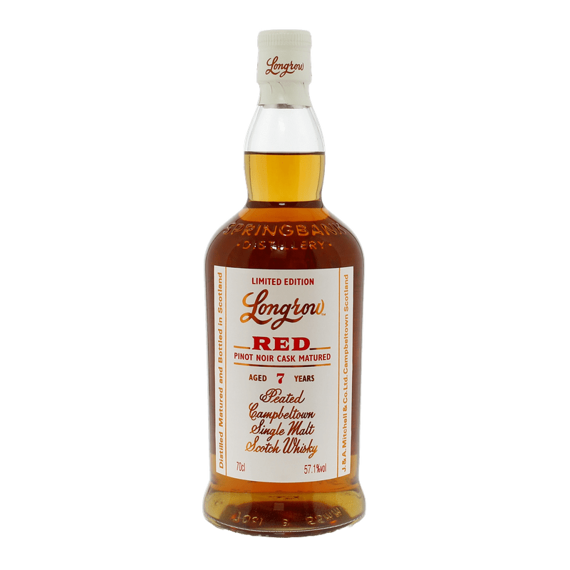 Longrow Red 7 Year 'Pinot Noir Cask Matured' Single Malt Scotch Whisky - ShopBourbon.com