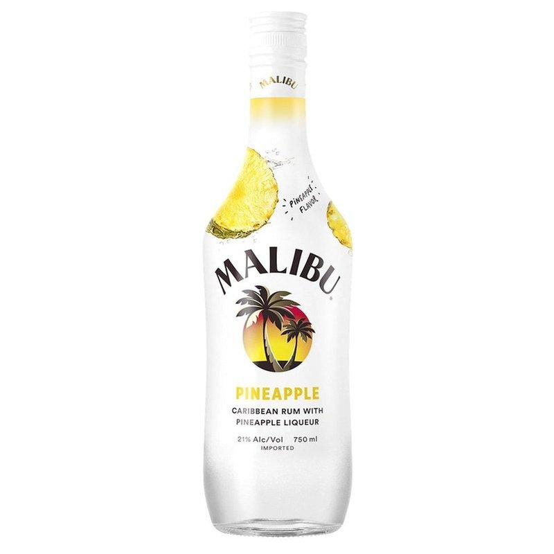 Malibu Pineapple Flavored Rum - ShopBourbon.com