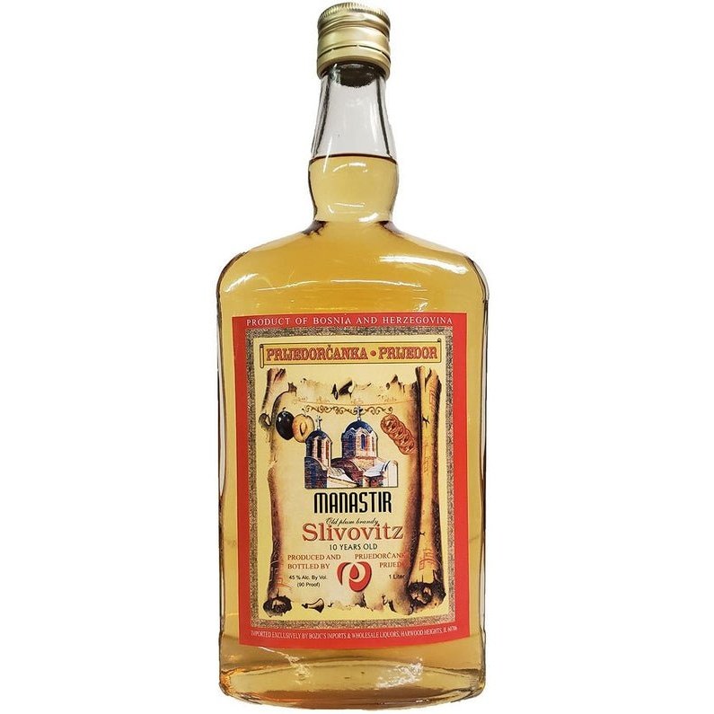 Manastir Slivovitz 10 Year Old Brandy - ShopBourbon.com