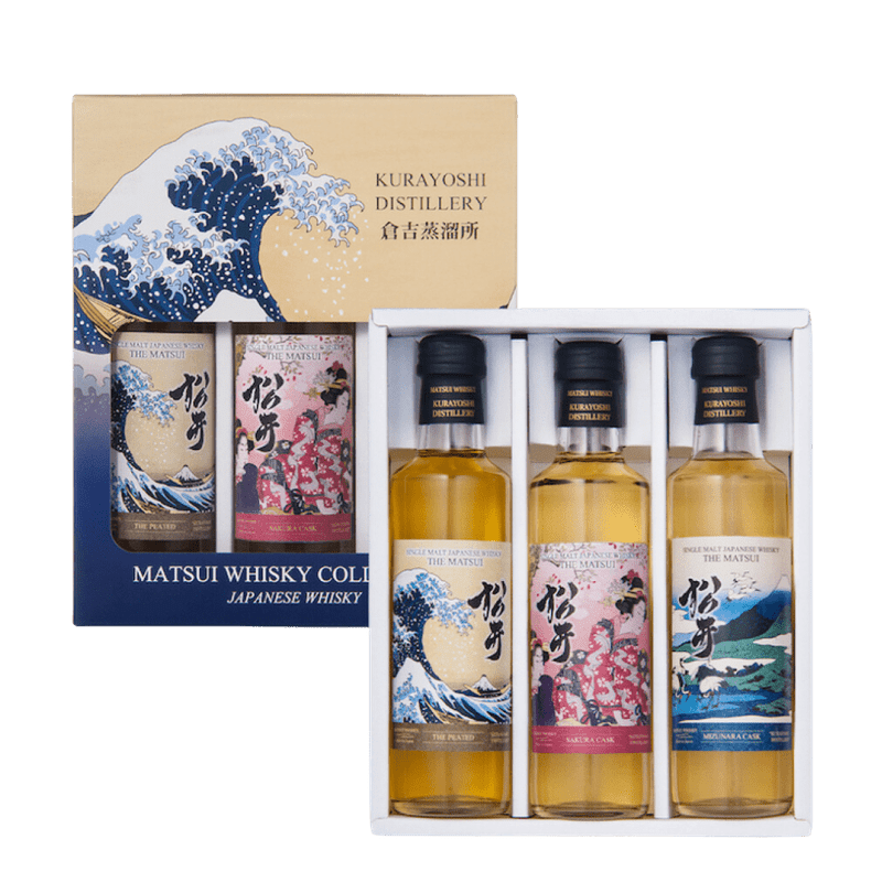 Matsui Gift Set Japanese Single Malt Whiskey - ShopBourbon.com