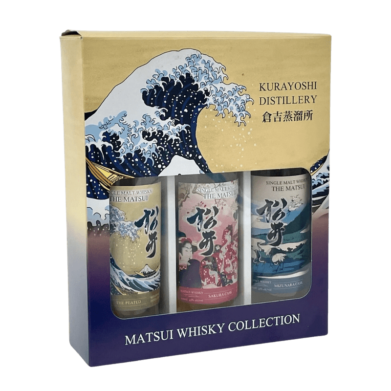 Matsui Gift Set Japanese Single Malt Whiskey - ShopBourbon.com