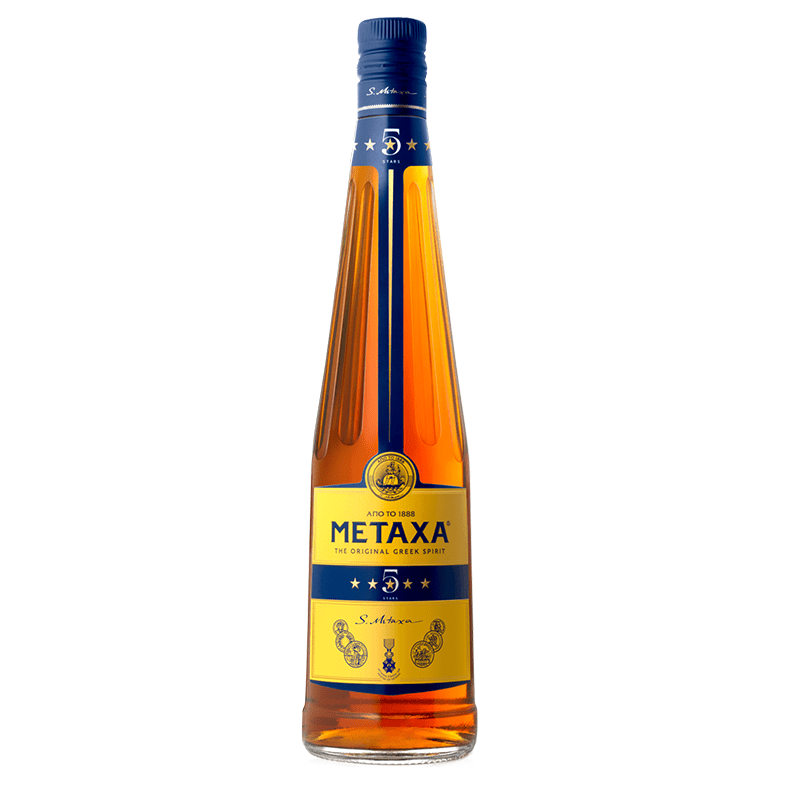 Metaxa 5 Stars Brandy - ShopBourbon.com