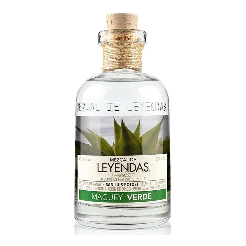 Mezcal de Leyendas Maguey Verde San Luis Potosí Artisanal Mezcal - ShopBourbon.com