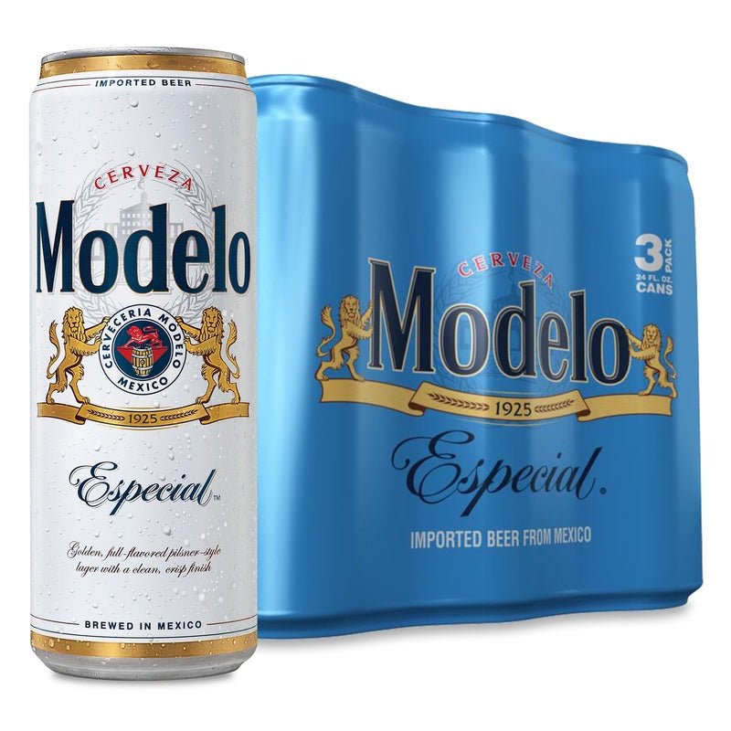 Modelo 3pk Cans 24oz - ShopBourbon.com