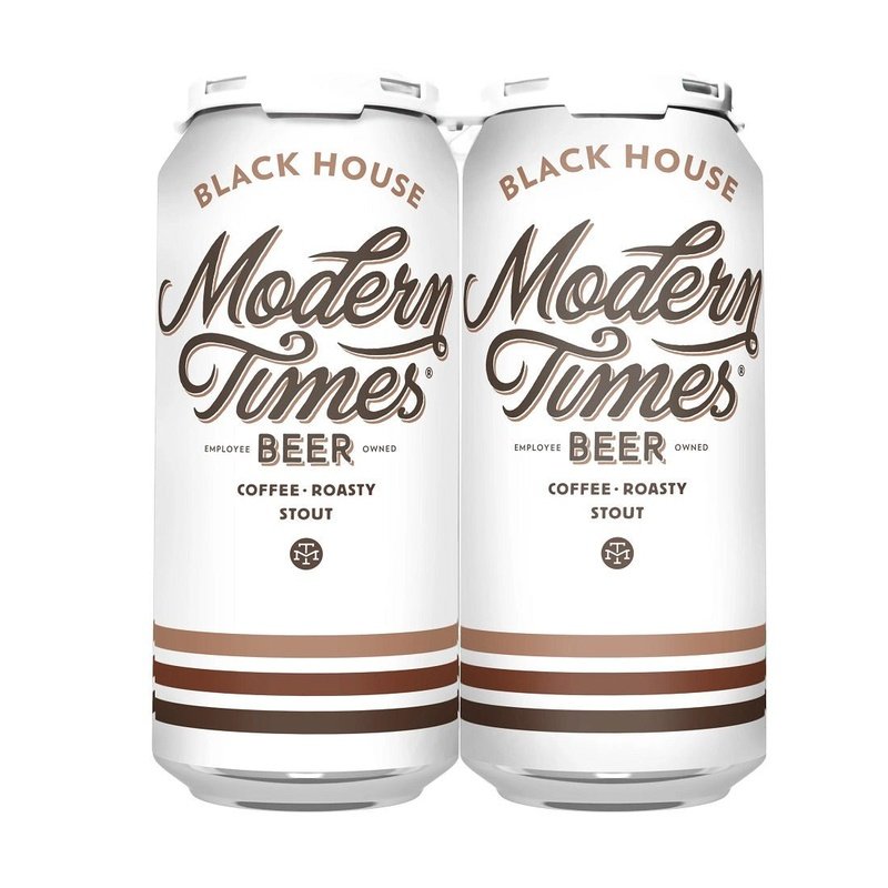 Modern Times 'Black House' Coffee Roasty Stout Beer 4-Pack - ShopBourbon.com