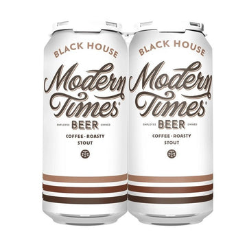 Modern Times 'Black House' Coffee Roasty Stout Beer 4-Pack - ShopBourbon.com