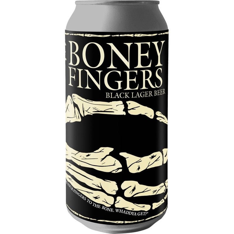 Moonlight Brewing Boney Fingers Black Lager 4-pack Cans - ShopBourbon.com