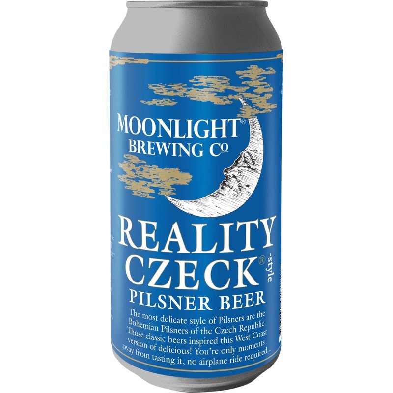 Moonlight Brewing 'Reality Czeck' Czech Pilsner 4-Pack - ShopBourbon.com