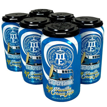 Mother Earth Brew Co. Cali Creamin' Vanilla Cream Ale Beer 6-Pack - ShopBourbon.com