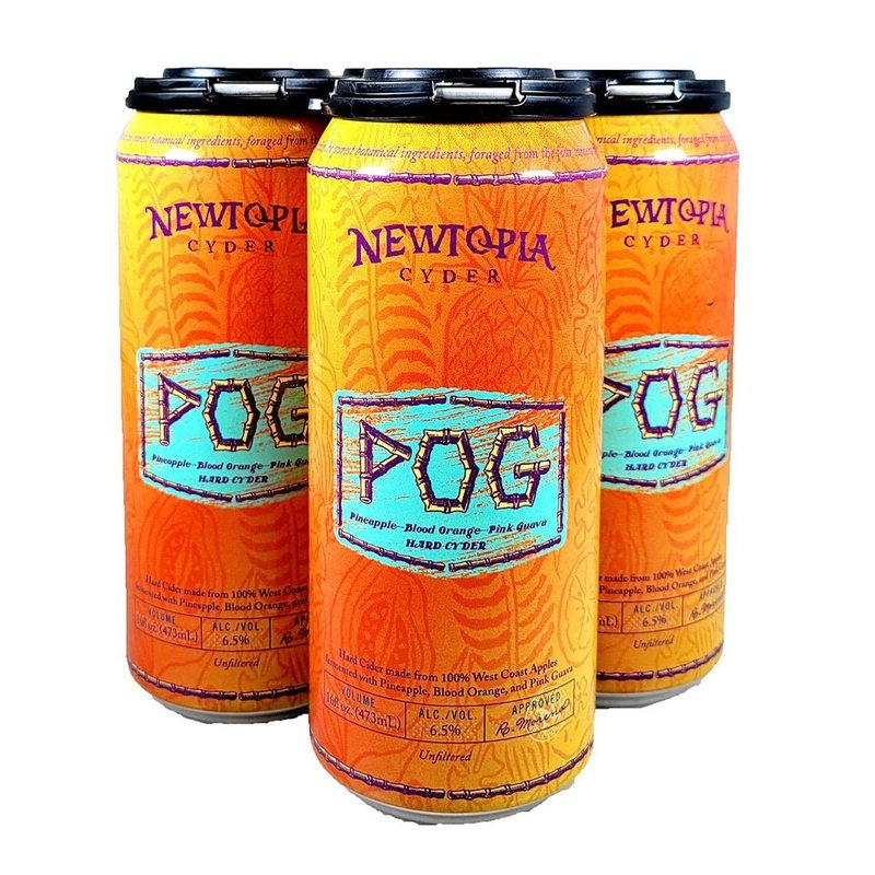 Newtopia POG Hard Cyder 4-Pack - ShopBourbon.com