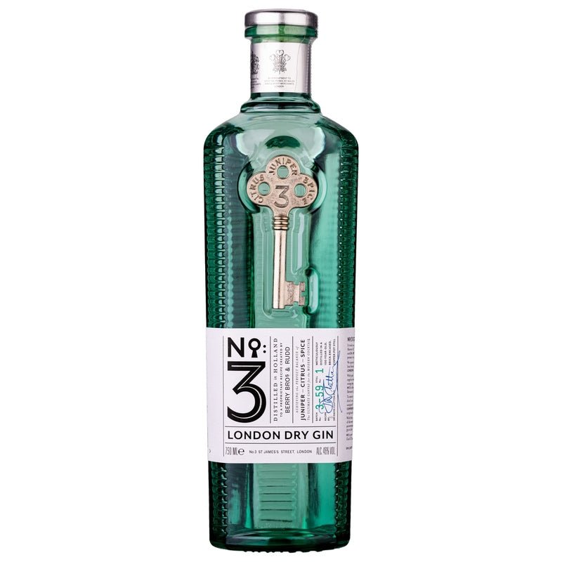 No. 3 London Dry Gin - ShopBourbon.com