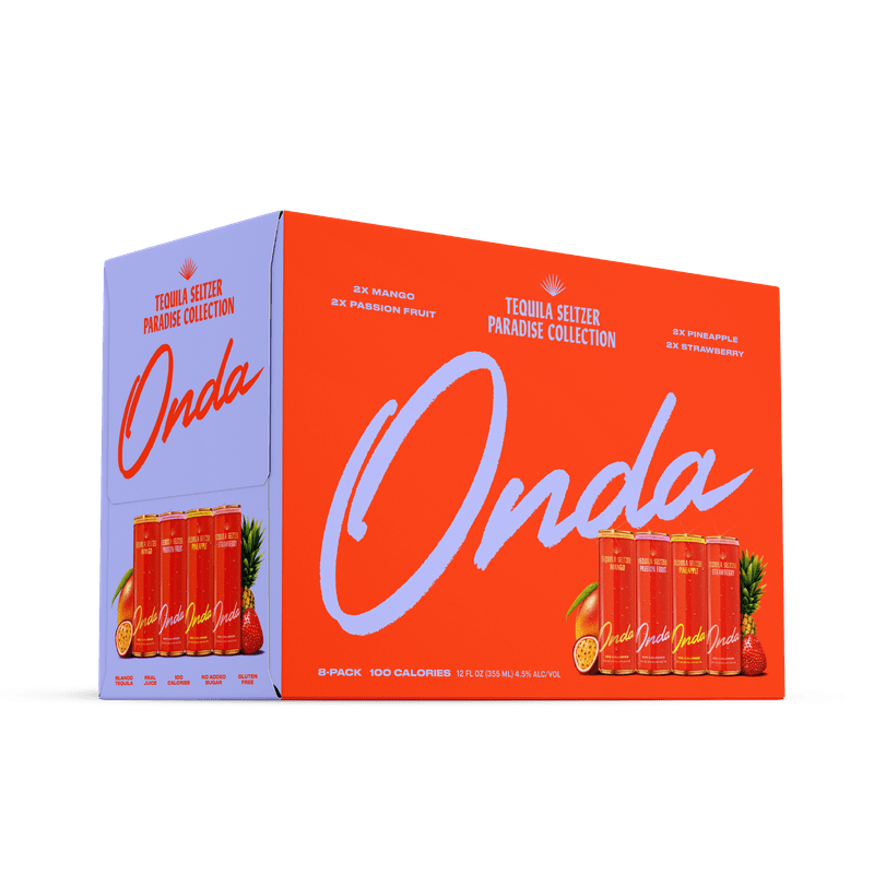 ONDA Tequila Seltzer 'Paradise Collection' 8-Pack - ShopBourbon.com