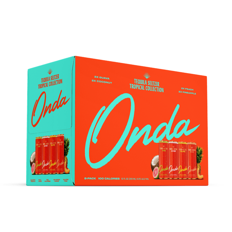 ONDA Tequila Seltzer 'Tropical Collection' 8-Pack - ShopBourbon.com