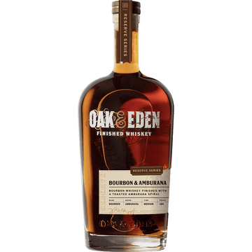 Oak and Eden 'Bourbon & Amburana' Whiskey - ShopBourbon.com