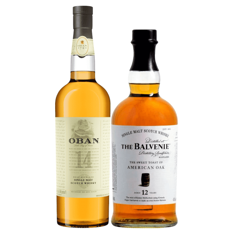 Oban 14 Year Old & Balvenie 12 Year Old Sweet Toast Bundle - ShopBourbon.com