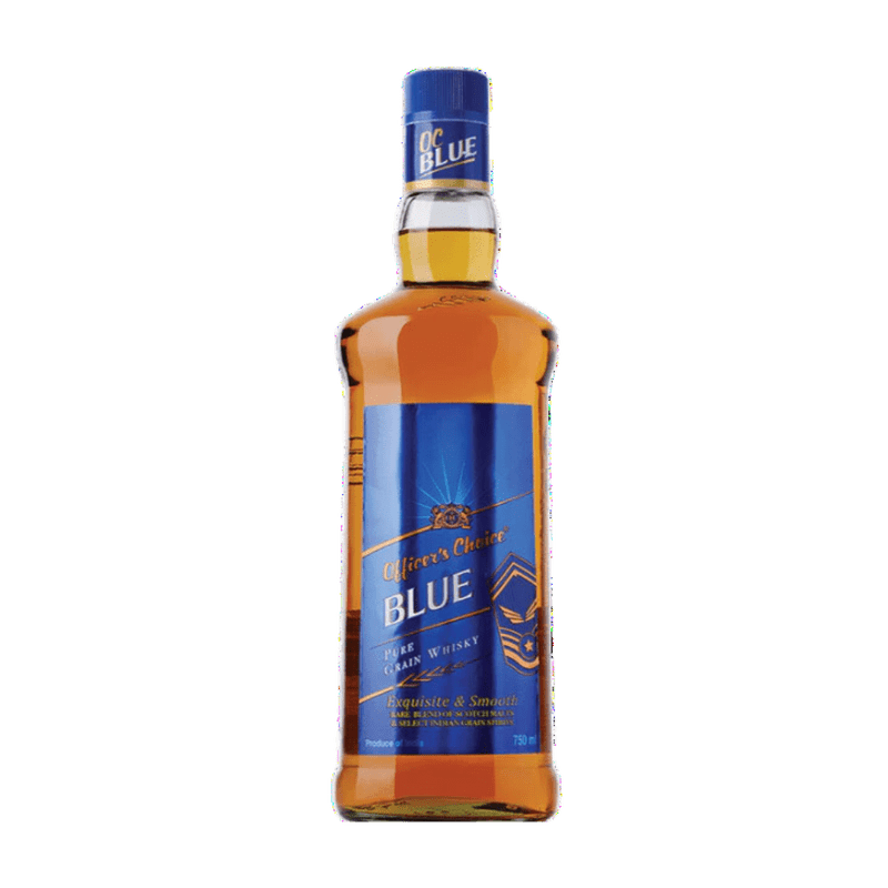 Officer's Choice Blue Pure Grain Spirit Whisky - ShopBourbon.com