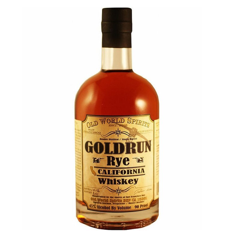 Old World Spirits Goldrun Rye California Whiskey - ShopBourbon.com