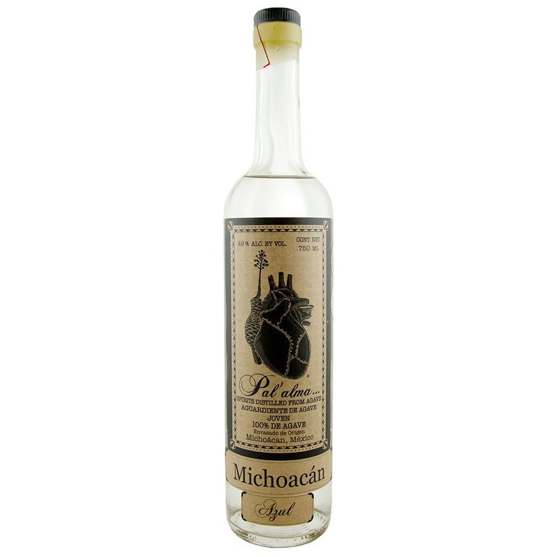 Pal'alma Azul Michoacán Joven Aguardiente de Agave - ShopBourbon.com