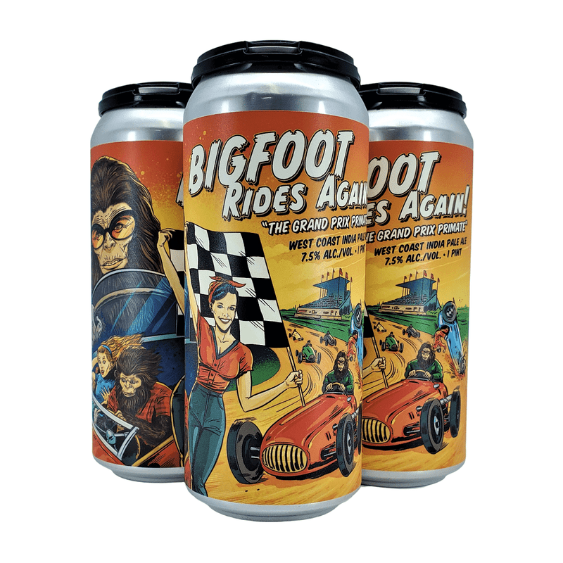 Paperback Brewing Co. Bigfoot Rides Again West Coast IPA Beer 4-Pack - ShopBourbon.com
