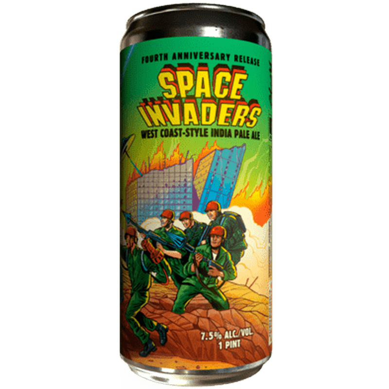 Paperback Brewing Co. 'Space Invaders Anniversary Ale' West Coast IPA Single Can - ShopBourbon.com