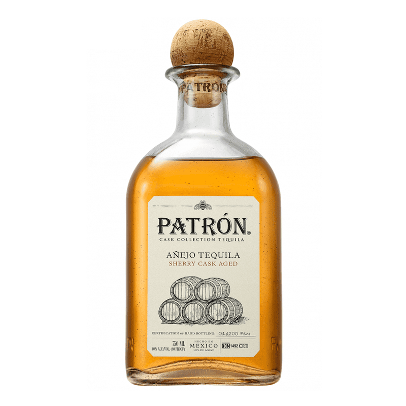 Patrón Cask Collection Sherry Cask Aged Anejo Tequila - ShopBourbon.com