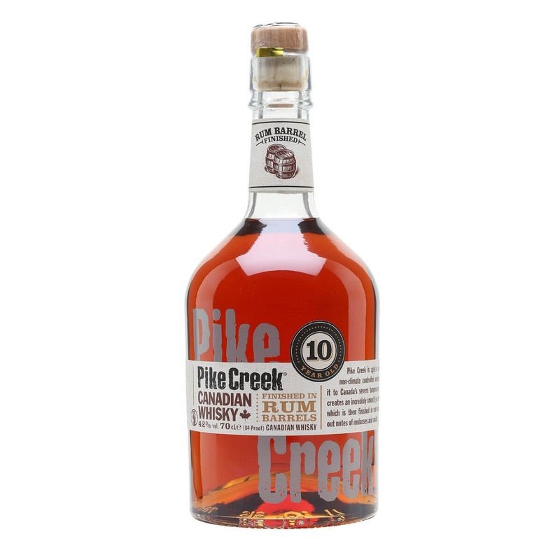 Pike Creek 10 Year Old Rum Barrel Finished Canadian Whisky - ShopBourbon.com