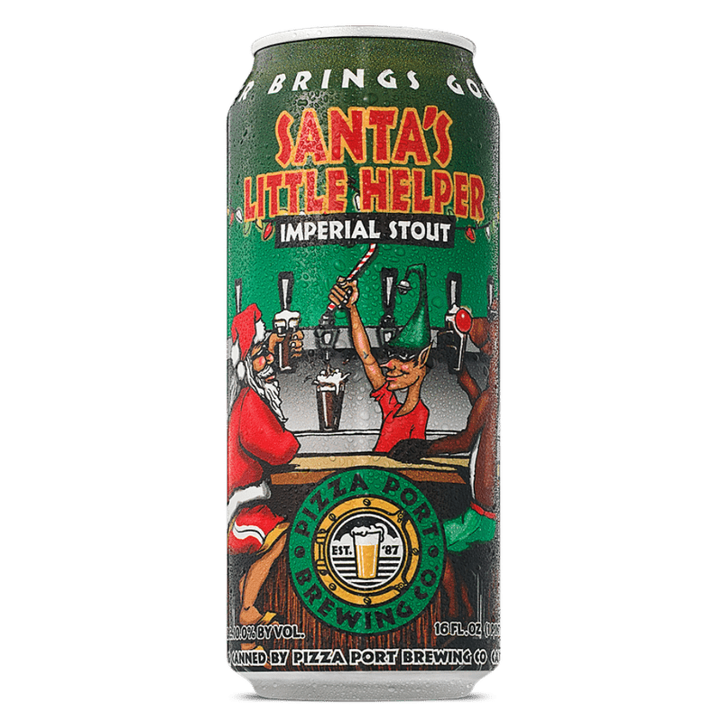 Pizza Port Santa's Little Helper Imperial Stout 4-pack Cans - ShopBourbon.com