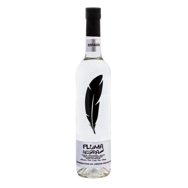 Pluma Negra 40 Espadín Mezcal White Label - ShopBourbon.com