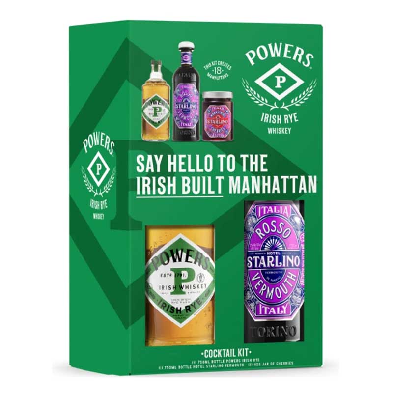 Powers Irish Rye x Hotel Starlino Cocktail Kit - ShopBourbon.com