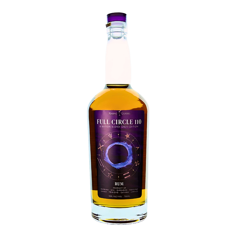 Raising Glasses Full Circle 110 – 8 Nation Blend Rum - ShopBourbon.com
