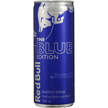 Red Bull Blue Edition Blueberry Energy Drink 250ml - ShopBourbon.com