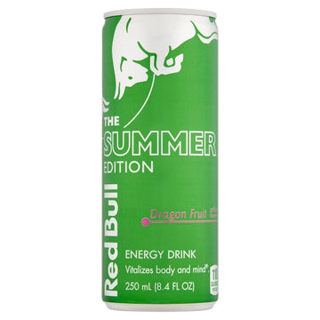 Red Bull Green Edition Dragon Fruit Energy Drink 250ml - ShopBourbon.com