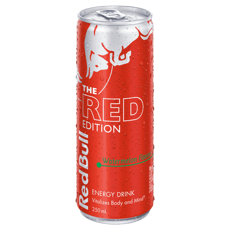 Red Bull Red Edition Watermelon Energy Drink 250ml - ShopBourbon.com