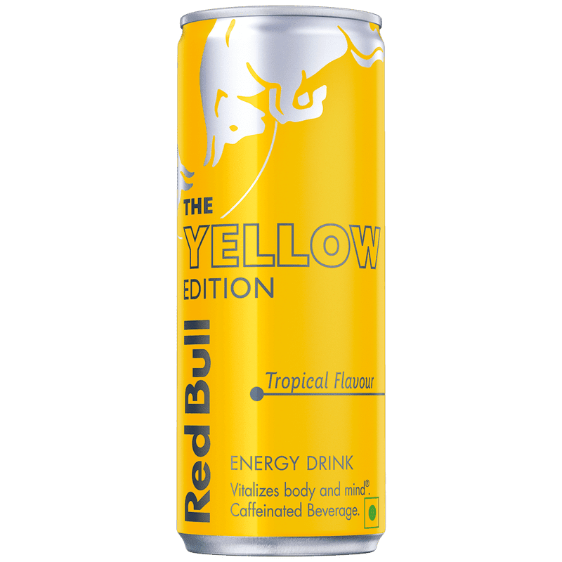 Red Bull Yellow Edition Tropical Energy Drink 250ml - ShopBourbon.com