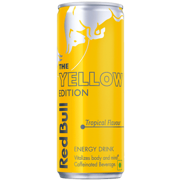 Red Bull Yellow Edition Tropical Energy Drink 250ml - ShopBourbon.com