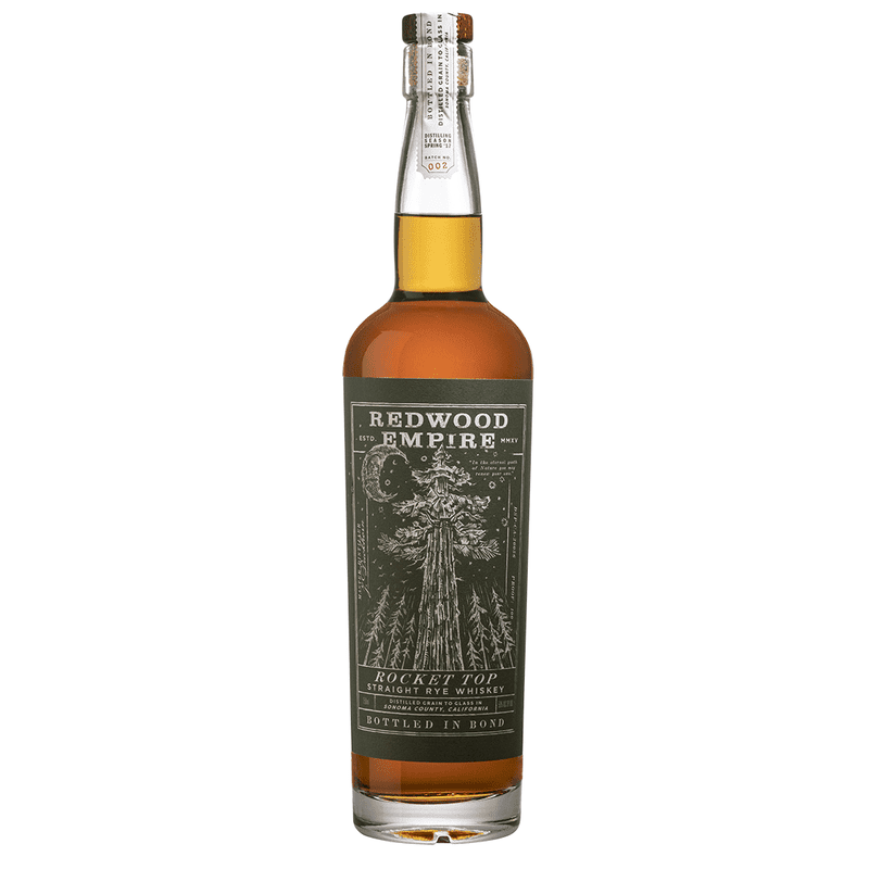 Redwood Empire 'Rocket Top' Bottled in Bond Straight Rye Whiskey - ShopBourbon.com