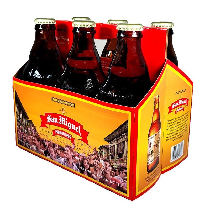 San Miguel Premium Beer 6-Pack - ShopBourbon.com