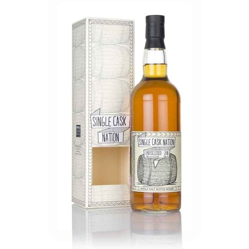 Single Cask Nation Undisclosed Speyside 28 Year Old Single Malt Scotch Whisky - ShopBourbon.com