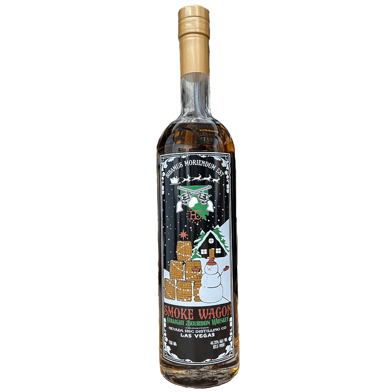 Smoke Wagon 'Christmas Edition 2024' Straight Bourbon Whiskey - ShopBourbon.com