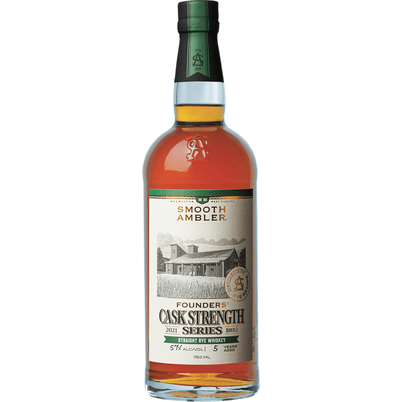 Smooth Ambler Founders' Cask Strength Series Straight Rye Whiskey - ShopBourbon.com