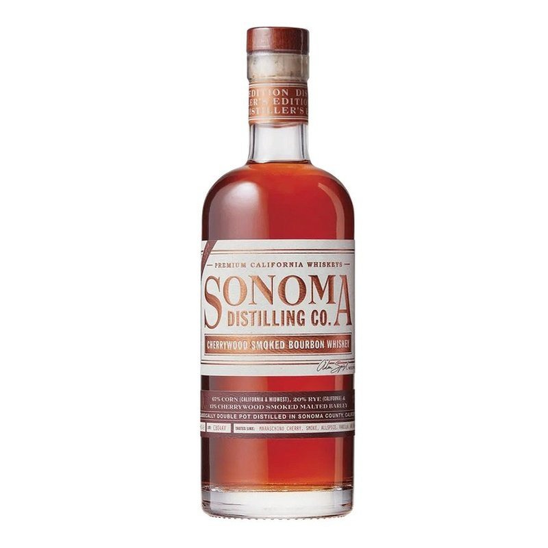 Sonoma Distilling Co. Cherrywood Smoked Bourbon Whiskey - ShopBourbon.com
