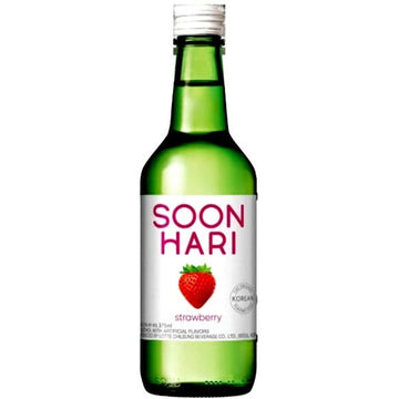 Soonhari Strawberry Soju 375mL - ShopBourbon.com